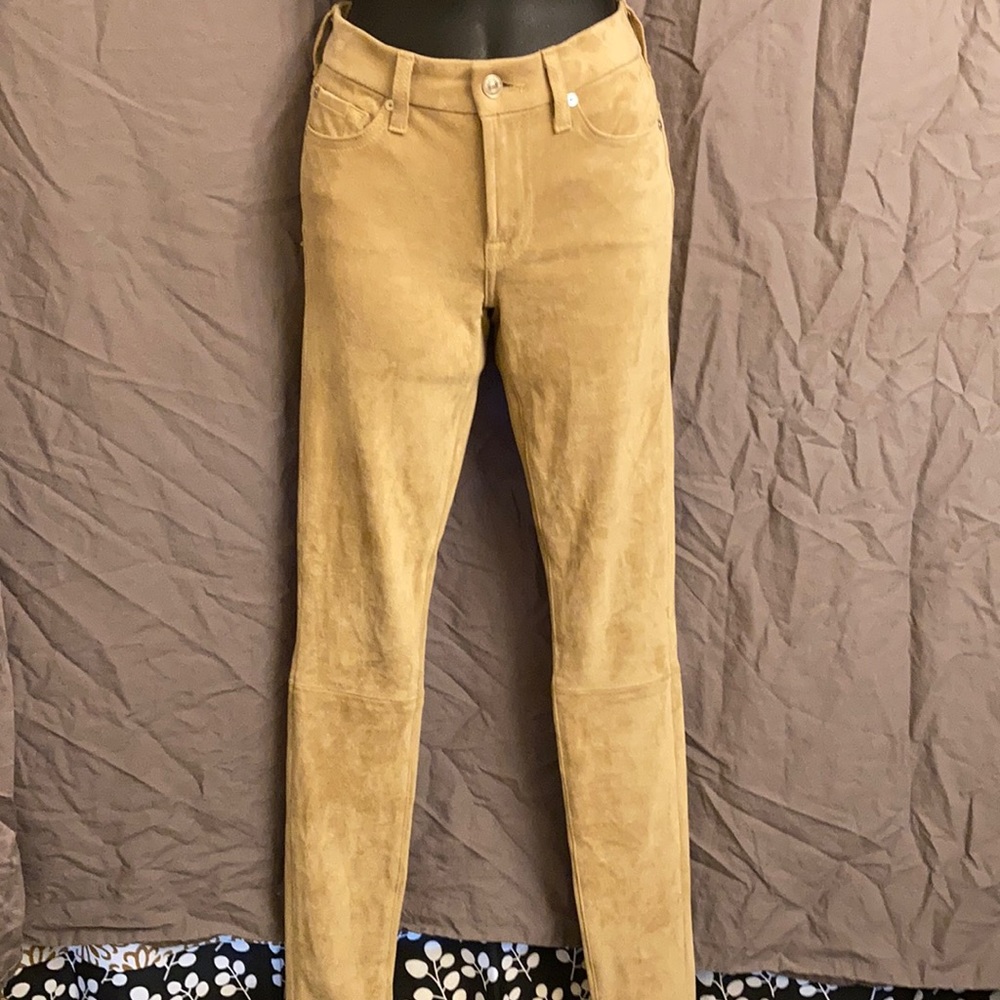 7 for all mankind suede leggings